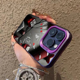 Ultra-Thin Hard Poker Case  for Iphone