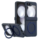 Magnetic  Hard  Holder Case For Samsung Galaxy Z Flip