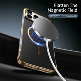 Frameless Magnetic Case For iPhone