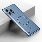 Metal Painting Frameless  Magnetic Case For iPhone