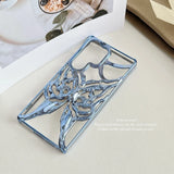 Luxury Plating 3D Hollow Butterfly Phone Case For Samsung