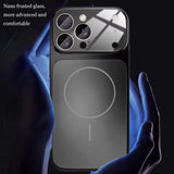 Magnetic Shockproof  Glass Case for iPhone