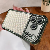 Colorful sequin full-screen diamond phone case For iPhone