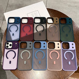 Full Camera Anti-knock Anti-fingerprint Shell Magnetic Case For iPhone