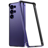 Durable Aluminum Silicone Hybrid Bumper Case For Samsung