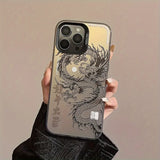 Dragon pattern print Case for iPhone