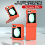 Skin Feel Candy Color Luxury Case for Samsung Galaxy Z Flip