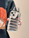 Fashionable horn glossy case for iPhone