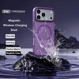 Luxury Matte Transparent Magnetic Case For iPhone