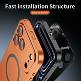 Luxurious Aluminium Magnetic Metal Case For iPhone