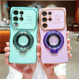 For Magnetic Large Window Case For Samsung