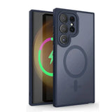 Magnetic Luxury Matte Phone Case For Samsung Galaxy
