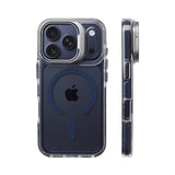 Luxury Magnetic Shockproof Clear Bumper Case for iPhone
