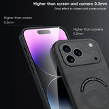 Luxury Leather Magnetic Case For iPhone