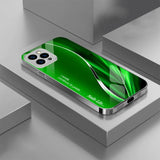 Electroplated glass Shockproof Case for iPhone