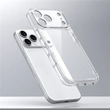 Transparent Clear Shockproof Case For iPhone
