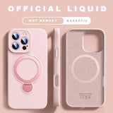 For Magnetic Stand Phone Case For iPhone