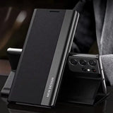 Luxury Leather Flip Case For Samsung Galaxy S26