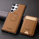 Anti-theft Magnetic Wallet Leather Case for Samsung Galaxy
