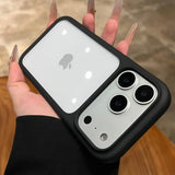 Intelligent Camera Touch Button Crystal Clear Phone Case for iPhone