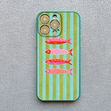 Sardines Color Fish Funny Phone Case For iPhone