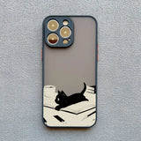 Funny Cat Daily Life Case For iPhone