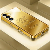 Electroplated Gold phone case For Samsung Galaxy S26