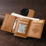 Magnetic Anti-Theft Detachable Leather Case For iPhone