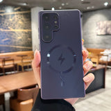 Titanium Original Matte Magnetic Case For Samsung