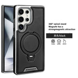 360° Rotating Bracket Leather Phone Case for Samsung Galaxy