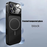 Magnetic Shockproof  Glass Case for iPhone