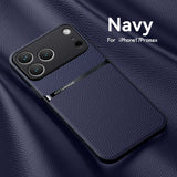 Amour Leather Pattern Phone Case For iPhone
