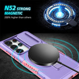Hybrid Armor Magnetic Case For Samsung