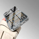 Luxury Aircraft Instrument Pattern Tempered Glass Case For iPhone