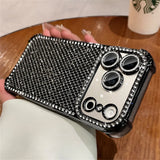 Colorful sequin full-screen diamond phone case For iPhone
