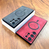 PU Leather Magnetic  Case For Samsung Galaxy