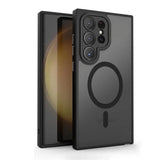 Magnetic Luxury Matte Phone Case For Samsung Galaxy