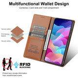 Magnetic Flip Leather Wallet Case For Samsung Galaxy