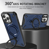 360° Rotating Bracket Shockproof Magnetic Case for iPhone
