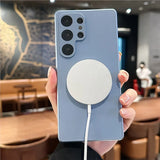 Titanium Original Matte Magnetic Case For Samsung