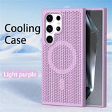 Magnetic Heat Dissipation Shockproof Case For Samsung