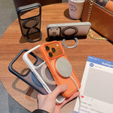 Luxury 360 Rotating Magnetic Phone Case for iPhone