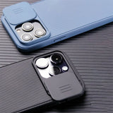 Luxury Slide Camera For Magnetic Armor Case For iPhone