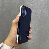 Magnetic Flip Camera Protection Stand Holder Bracket Case for iPhone