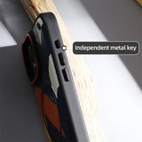Camouflage Magnetic Lens invisible bracket Case for iPhone
