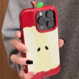 3D Apple Core Anti Drop Case For Iphone