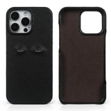 Unique Eye Design Genuine Leather Case For Iphone