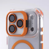 Luxury Transparent Magnetic Shockproof Case for iPhone