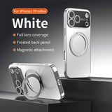 360° Rotating Magnetic Ring Stand Case for iPhone