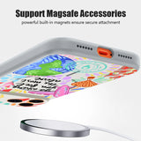 Airplane Painting Print Magnetic Phone Case For iPhone